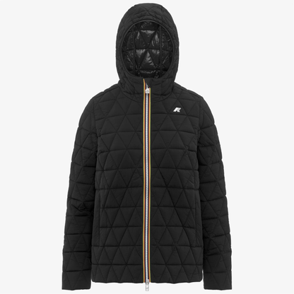 Kway MADLAINE DIAMOND QUILTED WARM BLACK PURE K2136FW COL.USY
