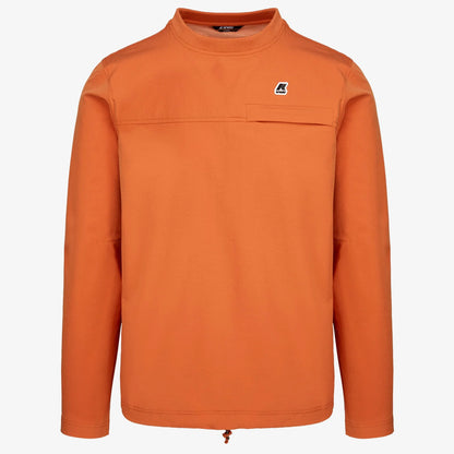 Imperty K•WAY Herren-Sweatshirt K81248W WD7 Orange