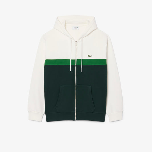 LACOSTE Felpa colorblock con cappuccio e zip  SH2749-00