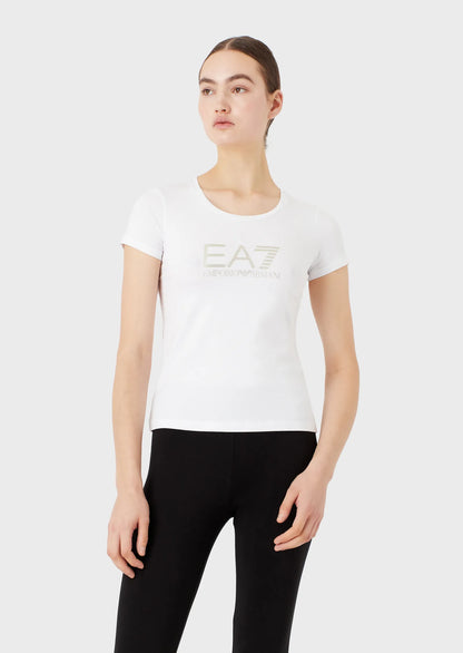 EA7 Emporio Armani T-shirt pour femme 8NTT66 TJFKZ