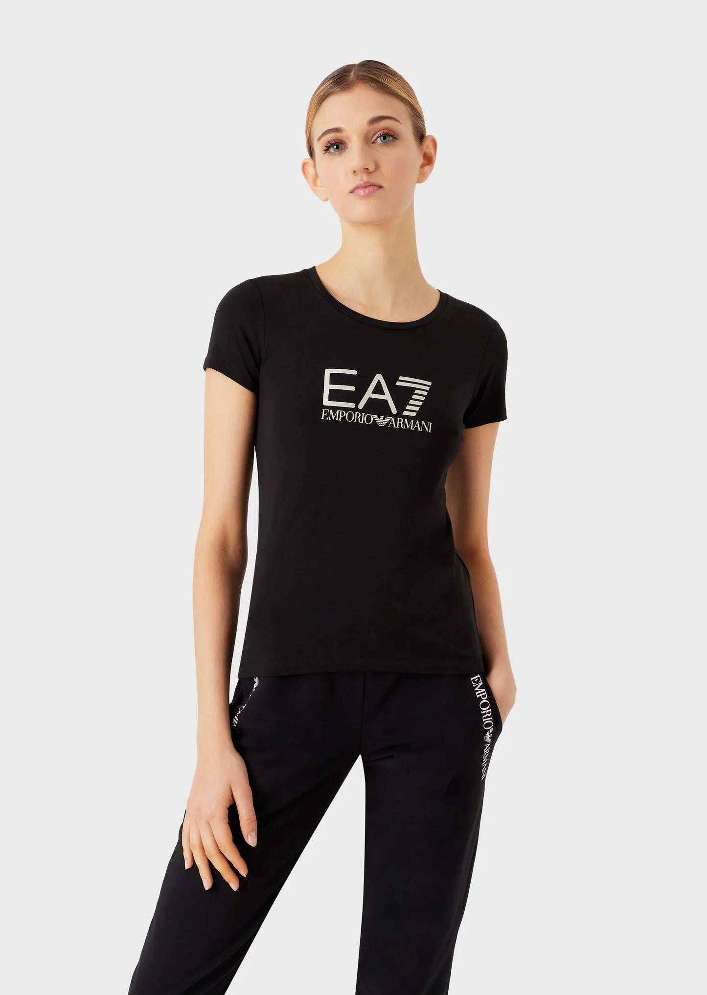 EA7 Emporio Armani T-shirt pour femme 8NTT66 TJFKZ