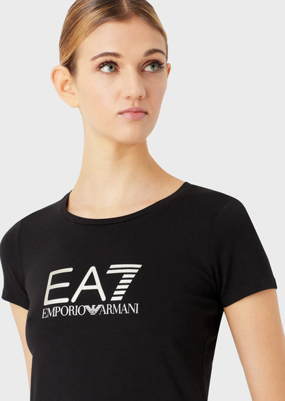 EA7 Emporio Armani T-shirt pour femme 8NTT66 TJFKZ