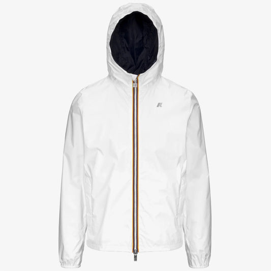 K-way JAKE PLUS.2 REVERSIBLE K2124EW WHITE-BLUE DEPTH