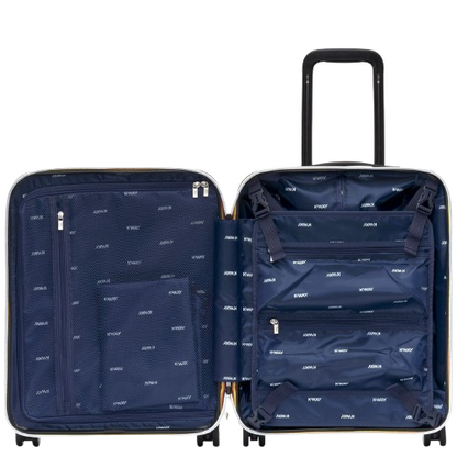 EUDOXIE LOGO trolley unisex in policarbonato nero K81372W