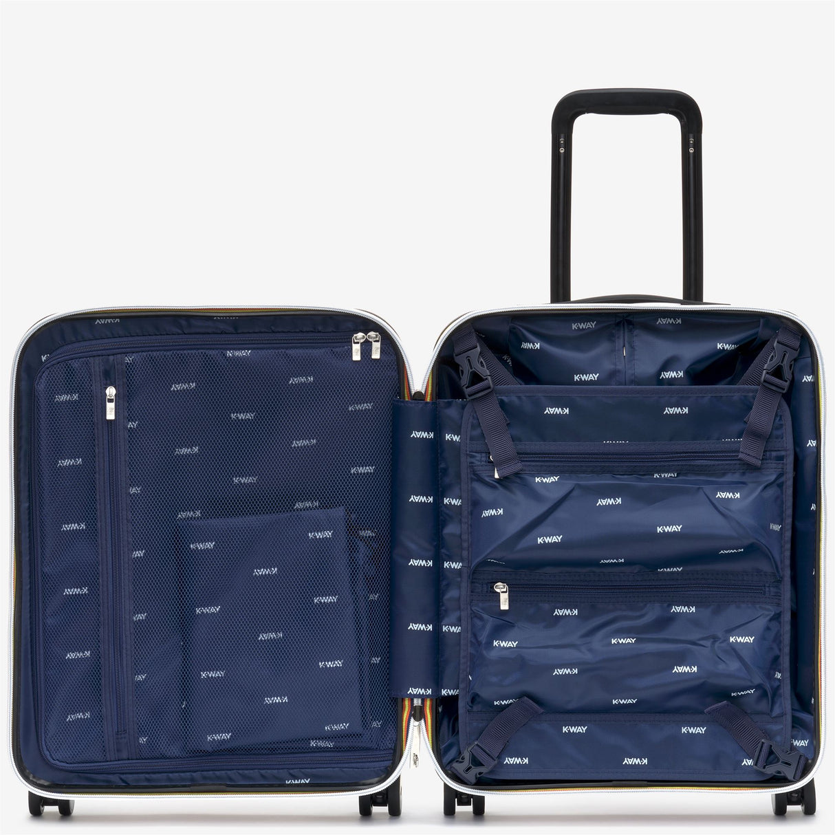 EUDOXIE LOGO trolley unisex in policarbonato nero K81372W