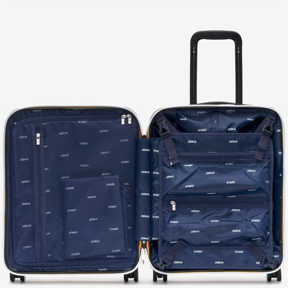 EUDOXIE LOGO trolley unisex in policarbonato nero K81372W