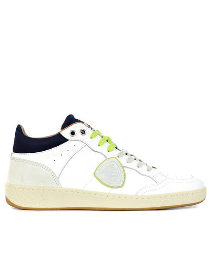 Sneakers Uomo Alte BLAUER F3MURRAY10/LEA WHI/NVY