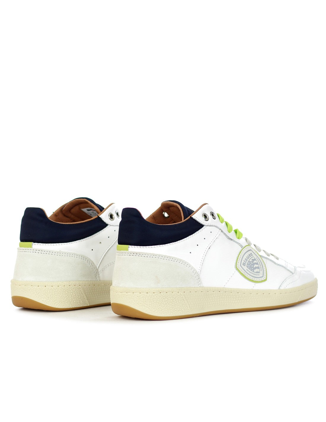 Sneakers Uomo Alte BLAUER F3MURRAY10/LEA WHI/NVY