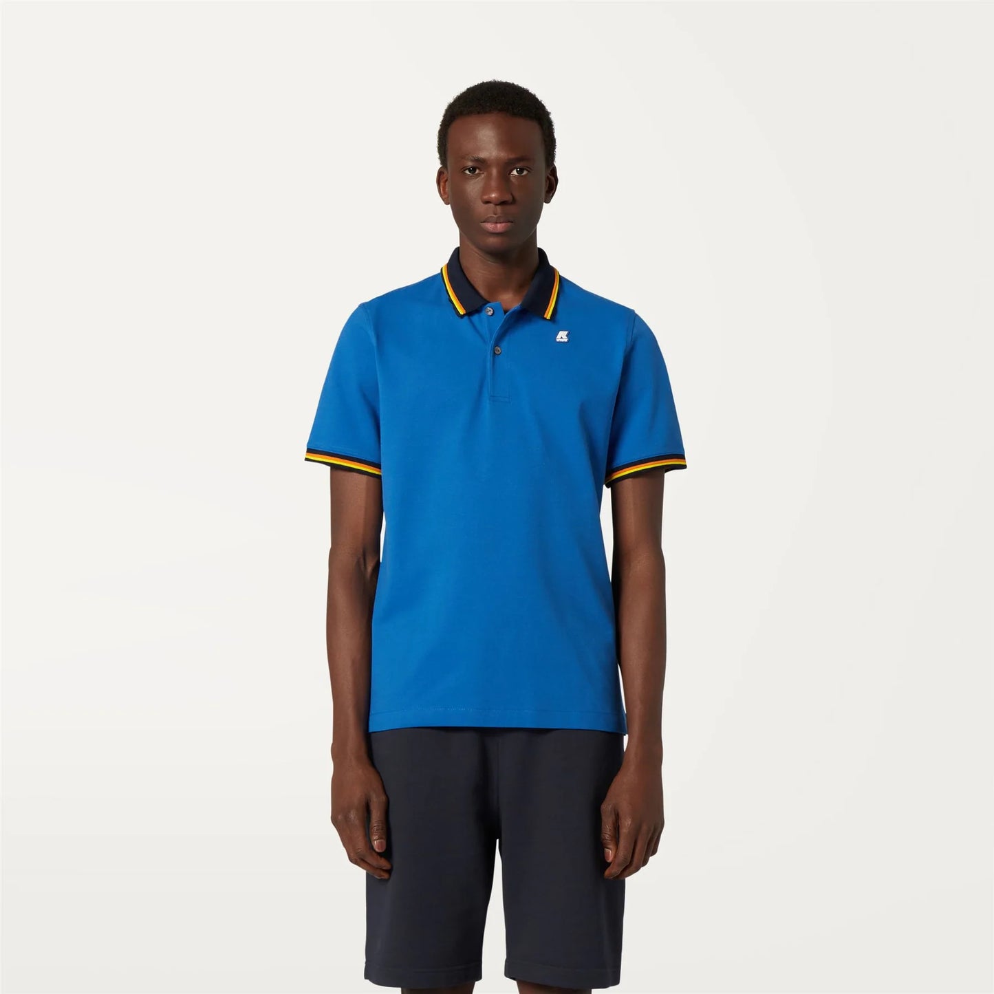 Polo Vince K•WAY Uomo K7121LW 063 Royal Blue