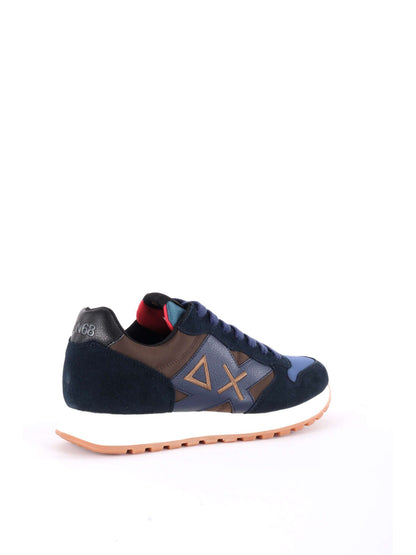 Sneakers SUN68 Uomo Z43114 Marrone/Navy
