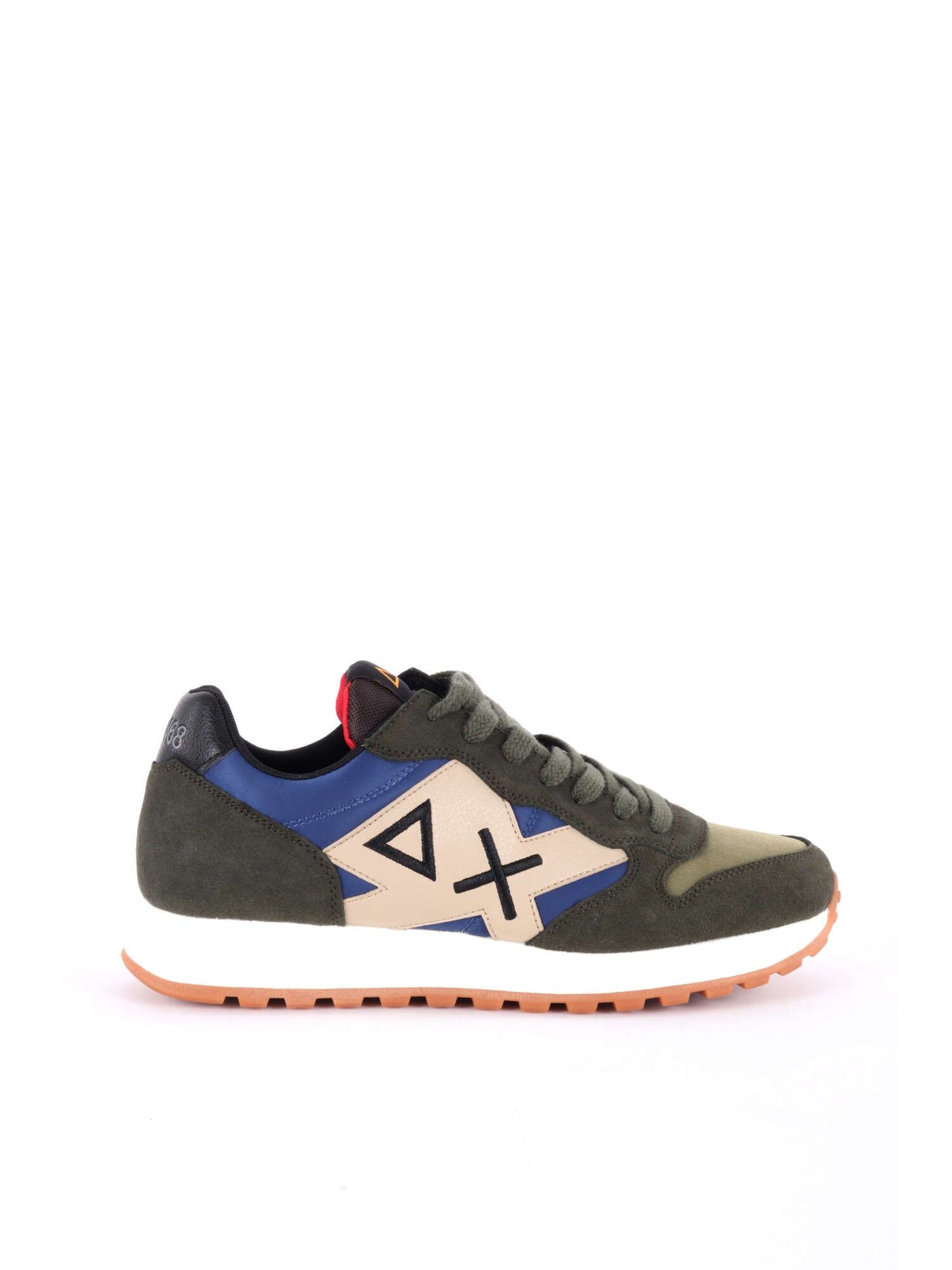 Sneakers SUN68 Uomo Z43114 Blu Navy/Verde militare