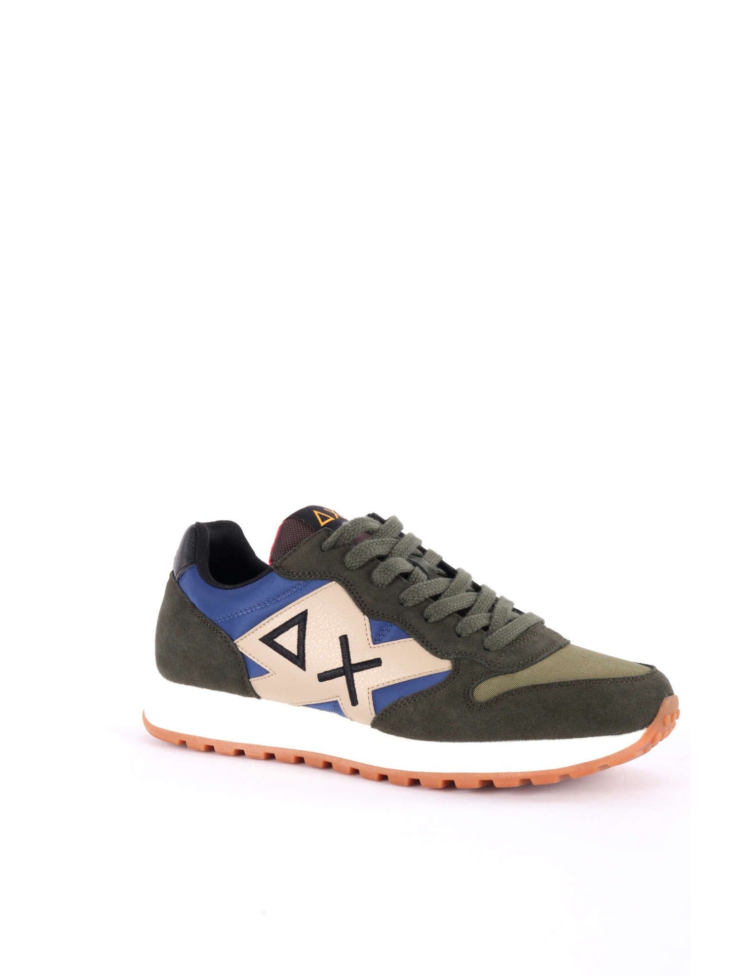 Sneakers SUN68 Uomo Z43114 Blu Navy/Verde militare