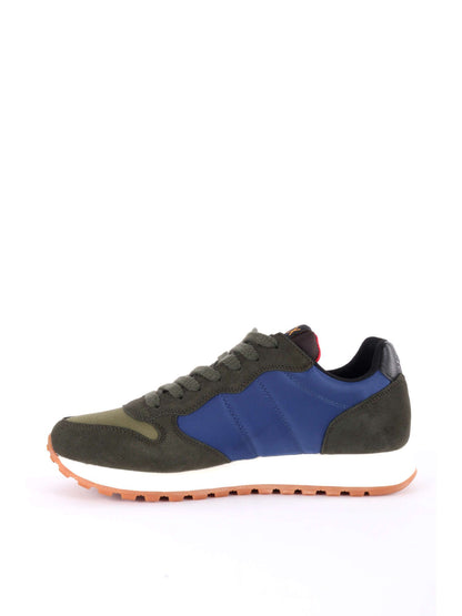 Sneakers SUN68 Uomo Z43114 Blu Navy/Verde militare