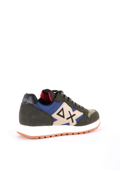 Sneakers SUN68 Uomo Z43114 Blu Navy/Verde militare