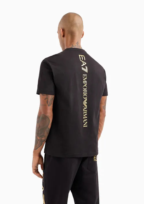 T-shirt girocollo Logo Series in cotone EA7 Emporio Armani 8NPT18PJ02Z10208
