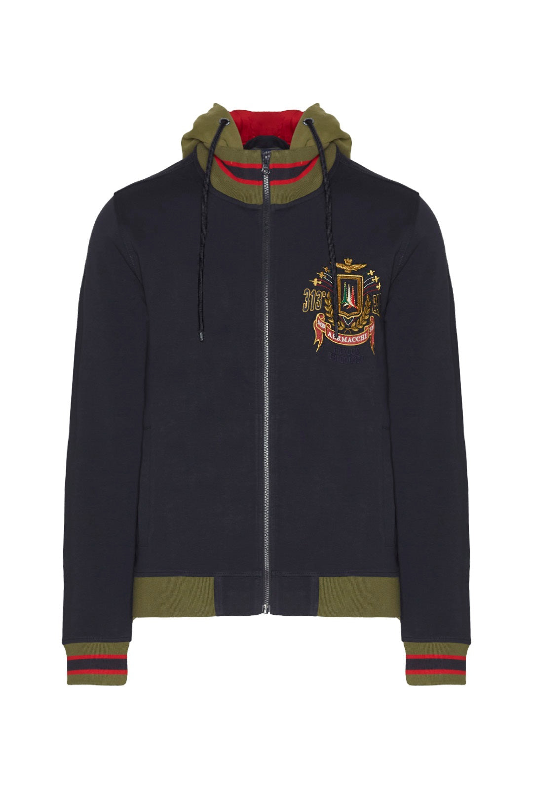 Felpa Aeronautica Militare Uomo 231FE1765F419 - Vella Group