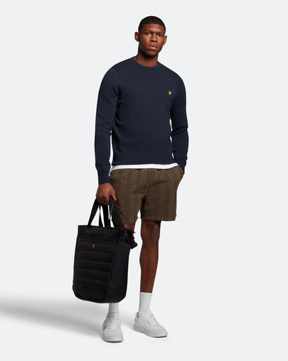 Cotton Crew Neck Jumper Lyle&Scott KN821V - Vella Group