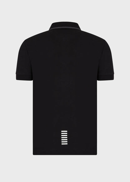 Polo In Piquet Stretch Uomo EA7 Emporio Armani 8NPF06 - Vella Group