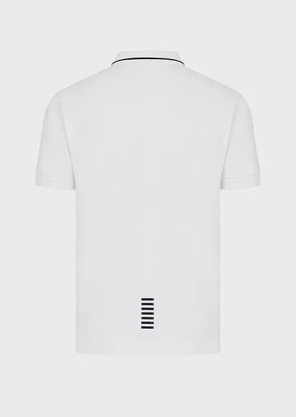 Polo In Piquet Stretch Uomo EA7 Emporio Armani 8NPF06 - Vella Group